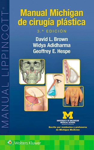 BROWN- MANUAL MICHIGAN DE CIRUGIA PLASTICA, 3. ¦Ed.  2024