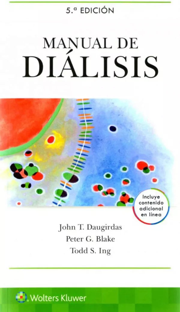 DAUGIRDAS- MANUAL DE DIALISIS, 5.¦  Ed.  2015