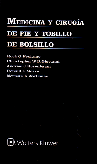 POSITANO- MEDICINA Y CIRUGIA DE PIE Y TOBILLO DE BOLSILLO, 1.¦ Ed.  2020