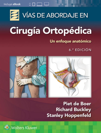 DE BOER- VIAS DE ABORDAJE DE CIRUGIA ORTOPEDICA. UN ENFOQUE ANATOMICO, 6.¦  Ed.  2022