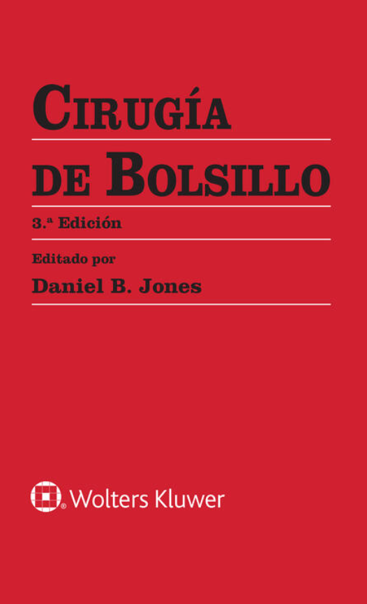 JONES- CIRUGIA DE BOLSILLO, 3.¦Ed.  2024